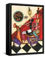 Coffee 5-Cents-Jennifer Garant-Framed Stretched Canvas