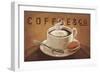 Coffee and Co V-Janelle Penner-Framed Art Print