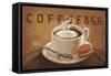 Coffee and Co V-Janelle Penner-Framed Stretched Canvas