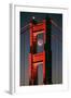 Coffee and Crescent, Moon Alignment, Golden Gate Bridge, San Francisco-Vincent James-Framed Photographic Print