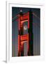 Coffee and Crescent, Moon Alignment, Golden Gate Bridge, San Francisco-Vincent James-Framed Photographic Print