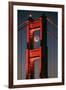 Coffee and Crescent, Moon Alignment, Golden Gate Bridge, San Francisco-Vincent James-Framed Photographic Print