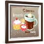 Coffee And Desserts-Tanor-Framed Art Print