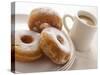 Coffee And Doughnuts-Erika Craddock-Stretched Canvas