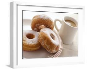 Coffee And Doughnuts-Erika Craddock-Framed Photographic Print