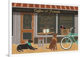 Coffee and Friends I-Veronique Charron-Framed Art Print