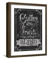 Coffee and Friends-Fiona Stokes-Gilbert-Framed Giclee Print