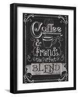 Coffee and Friends-Fiona Stokes-Gilbert-Framed Giclee Print