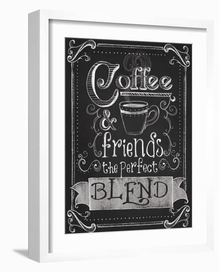 Coffee and Friends-Fiona Stokes-Gilbert-Framed Giclee Print