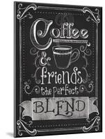 Coffee and Friends-Fiona Stokes-Gilbert-Mounted Giclee Print