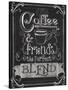 Coffee and Friends-Fiona Stokes-Gilbert-Stretched Canvas