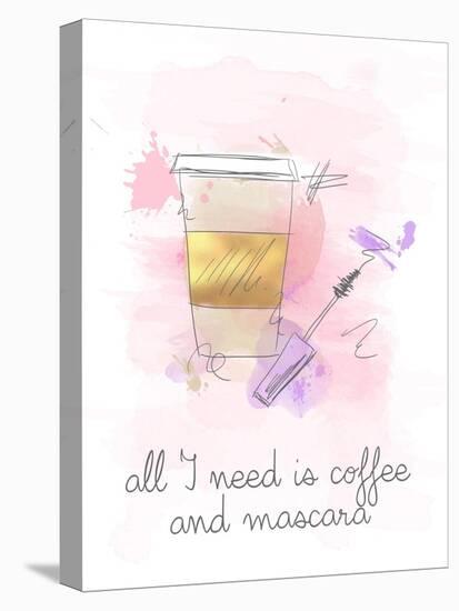 Coffee and Mascara-Anna Quach-Stretched Canvas