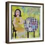 Coffee and Strawberries-Hilke Macintyre-Framed Giclee Print