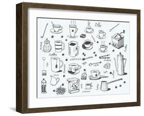 Coffee And Tea-pakowacz-Framed Art Print