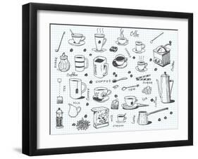 Coffee And Tea-pakowacz-Framed Art Print