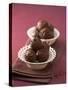 Coffee and Whisky Truffles in Two Small Dishes-Marc O^ Finley-Stretched Canvas
