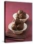 Coffee and Whisky Truffles in Two Small Dishes-Marc O^ Finley-Stretched Canvas