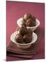 Coffee and Whisky Truffles in Two Small Dishes-Marc O^ Finley-Mounted Photographic Print