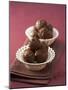 Coffee and Whisky Truffles in Two Small Dishes-Marc O^ Finley-Mounted Photographic Print