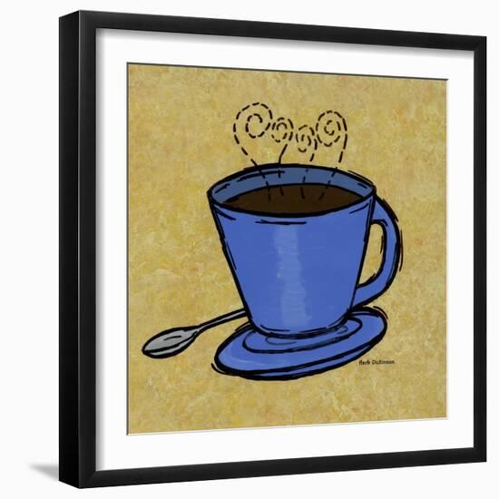 Coffee Art 2-Herb Dickinson-Framed Photographic Print