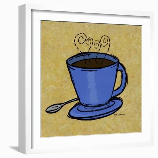 Coffee Art 2-Herb Dickinson-Framed Photographic Print