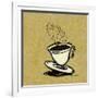 Coffee Art 3-Herb Dickinson-Framed Premium Photographic Print