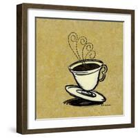 Coffee Art 3-Herb Dickinson-Framed Photographic Print