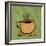 Coffee Art Green-Herb Dickinson-Framed Photographic Print