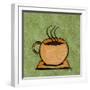 Coffee Art Green-Herb Dickinson-Framed Photographic Print