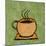 Coffee Art Green-Herb Dickinson-Mounted Photographic Print