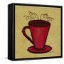 Coffee Art-Herb Dickinson-Framed Stretched Canvas