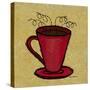 Coffee Art-Herb Dickinson-Stretched Canvas