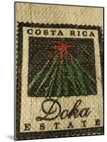 Coffee Bag from the Doka Estate, One of the Main Coffee Growers in Costa Rica, Central America-R H Productions-Mounted Photographic Print