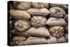Coffee Bags. Monteverde. Costa Rica. Central America-Tom Norring-Stretched Canvas