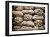 Coffee Bags. Monteverde. Costa Rica. Central America-Tom Norring-Framed Photographic Print