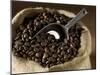 Coffee Beans in a Jute Sack-Jean-Michel Georges-Mounted Photographic Print