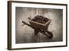 Coffee Beans In A Wheelbarrow-kbuntu-Framed Art Print