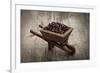 Coffee Beans In A Wheelbarrow-kbuntu-Framed Art Print