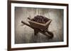 Coffee Beans In A Wheelbarrow-kbuntu-Framed Art Print