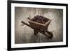 Coffee Beans In A Wheelbarrow-kbuntu-Framed Art Print