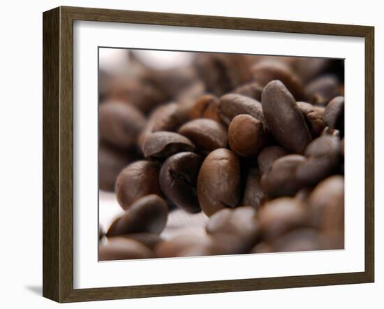 Coffee Beans-Gustavo Andrade-Framed Photographic Print