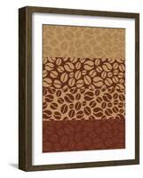 Coffee Beans-cienpies-Framed Art Print