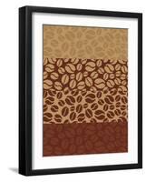 Coffee Beans-cienpies-Framed Art Print