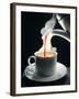 Coffee Being Poured into a Cup-J?rgen Klemme-Framed Photographic Print