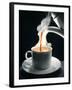 Coffee Being Poured into a Cup-J?rgen Klemme-Framed Photographic Print