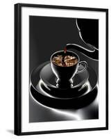 Coffee Being Poured-Hermann Mock-Framed Photographic Print