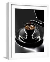 Coffee Being Poured-Hermann Mock-Framed Photographic Print