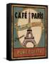 Coffee Blend Label II-Daphne Brissonnet-Framed Stretched Canvas