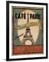 Coffee Blend Label II-Daphne Brissonnet-Framed Art Print