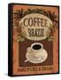 Coffee Blend Label IV-Daphne Brissonnet-Framed Stretched Canvas